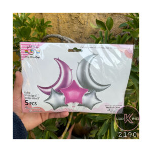 SET GLOBOS LUNA ESTRELLA SET GLOBOS LUNA ESTRELLA