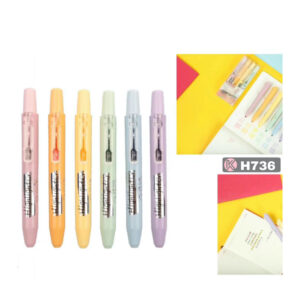 SET DESTACADOR MORANDI 4 COLORES