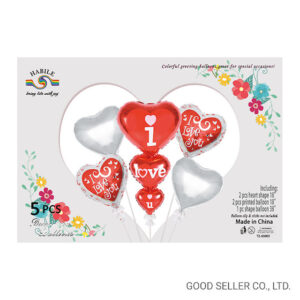 SET GLOBOS DIA DEL AMOR