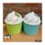BASURERO HELADO COLORES