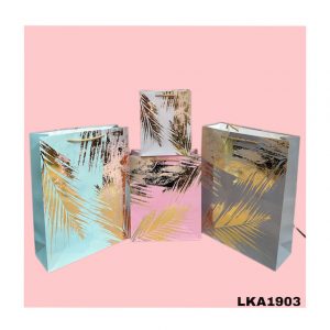 BOLSA HELECHO DORADO PEQUEÑA