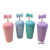 VASO DOCENA COLORES