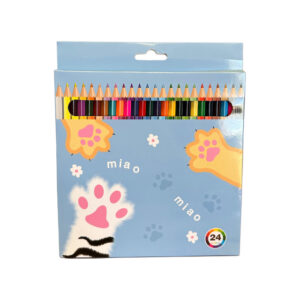 LAPICES DE COLORES GATO 24