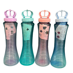 BOTELLA CORONA CON STICKERS
