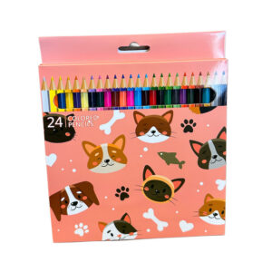 LAPICES DE COLORES GATITOS 24