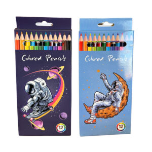 LAPICES DE COLORES ASTRONAUTA 12