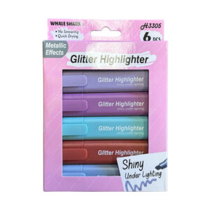 DESTACDOR GLITTER 6 PCS