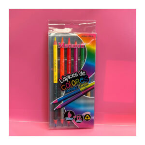 LAPICES DE COLORES NEON MACARON