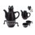 SET DE TAZA GATO NEGRO