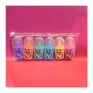 DESTACADOR ANIMAL PRINT 6PCS DESTACADOR ANIMAL PRINT 6PCS