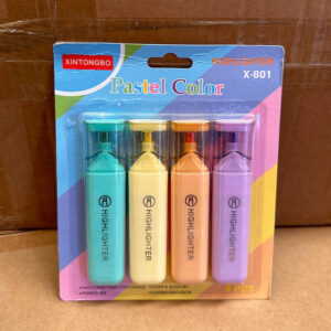 DESTACADOR PASTEL 4PCS DESTACADOR PASTEL 4PCS