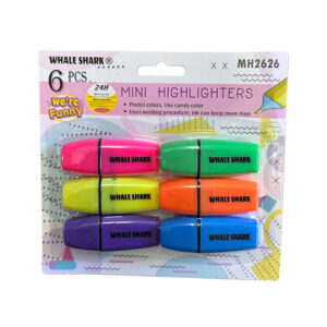 DESTACADOR FLUOR 6 PCS DESTACADOR FLUOR 6 PCS