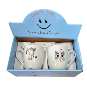 SET DE TAZA GATA CHI 2 PCS SET DE TAZA GATA CHI 2 PCS