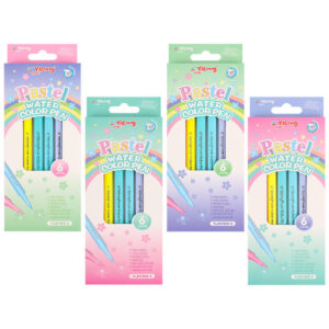 LAPIZ SCRIPTO PASTEL 6PCS