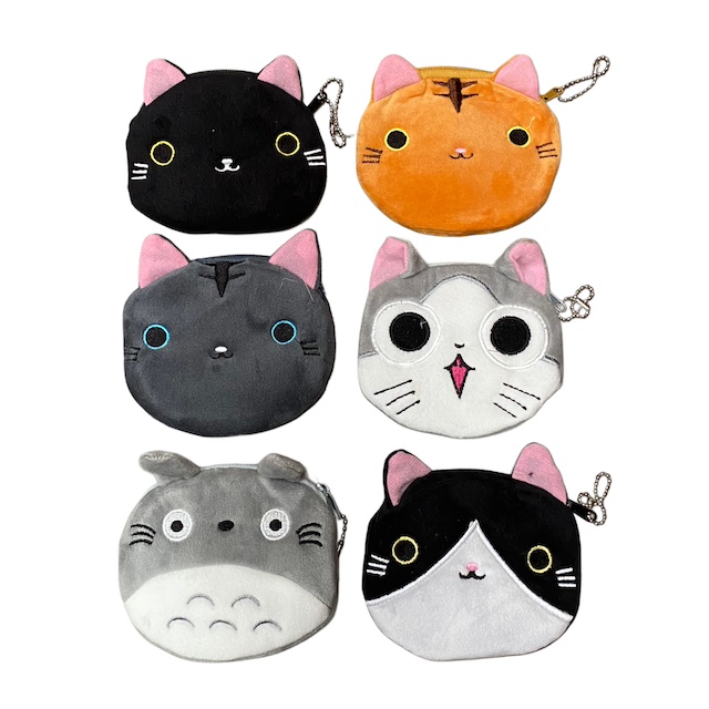 MONEDEROS GATITOS X DOCENA