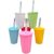 VASO COLORES 350 CC (DOCENA)