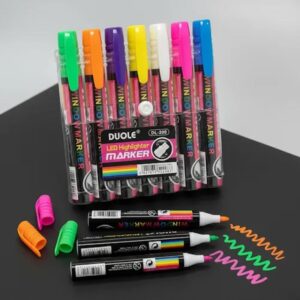 MARCADORES FLUOR 7 PCS