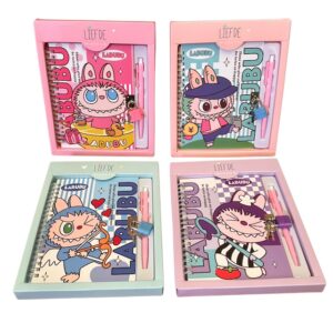 LIBRETA MAS LAPIZ LABUBU