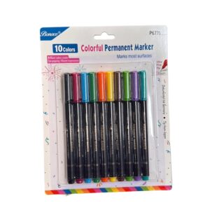 MARCADORES PERMANENTES 10PCS