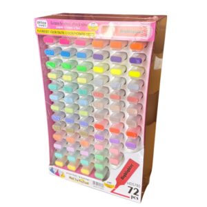 CAJA DESTACADORES PASTELES 72PCS CAJA DESTACADORES PASTELES 72PCS
