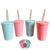 VASO REVELACION DE SEXO DOCENA