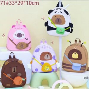 MOCHILA CAPIBARA ANIMALES