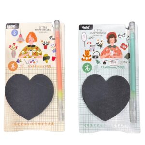 SET DE NOTA CORAZON MAS LAPIZ