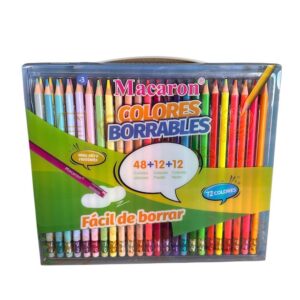 LAPICES DE COLORES BORRABLES 72 PCS