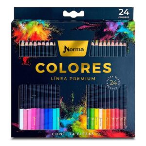 LAPICES DE COLORES NORMA 24 PCS