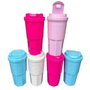 VASO PLASTICO COLORES