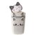 ORGANIZADOR GATO BLANCO Y GRIS 3 PCS