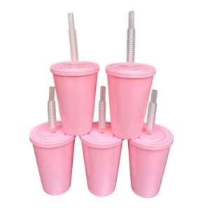 VASO ROSADO (DOCENA)