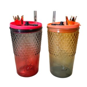 VASO VIDRIO COLORES VASO VIDRIO COLORES