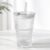 VASO VIDRIO ANTIDERRAME