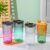 VASO VIDRIO COLORES