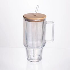 VASO VIDRIO TRANSPARENTE