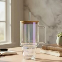 VASO VIDRIO TORNASOL