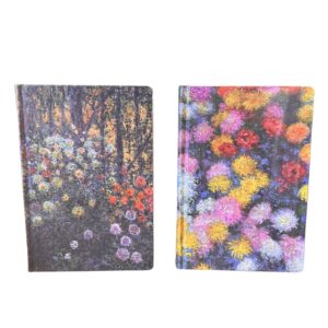 CUADERNO FLORES CLAUDE MONET